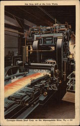 Hot Strip Mill at the Irvin Works Postcard