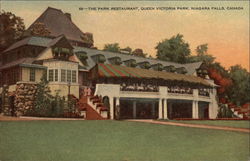 The Park Restaurant, Queen Victoria Park Postcard