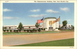 The Administration Building 1939 NY World's Fair Postcard Postcard