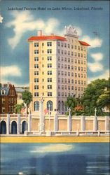 Lakeland Terrace Hotel Florida Postcard Postcard