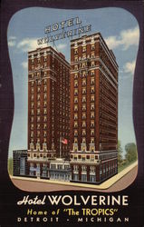 Wolverine Hotel Postcard