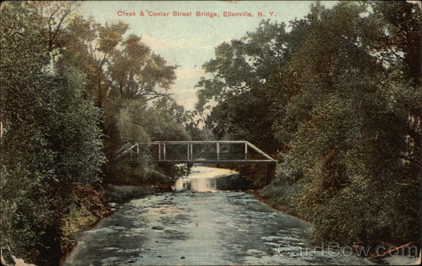Creek & Center Bridge Ellenville New York