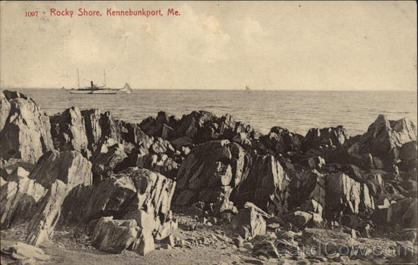 Rocky Shore Kennebunkport Maine