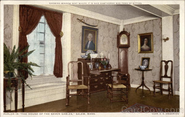 The House of the Seven Gables - Parlor Salem Massachusetts