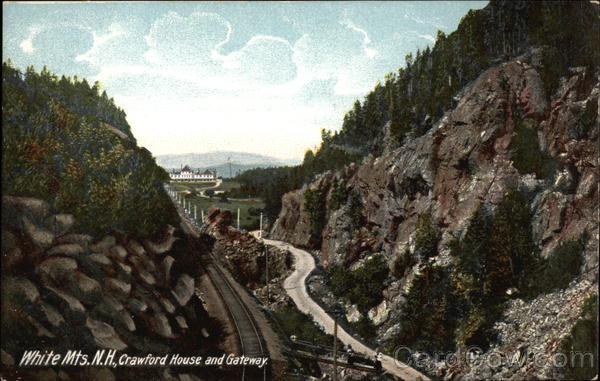 Crawford House and Gateway White Mountains New Hampshire