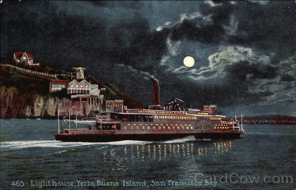 Lighthouse, Yerba Buena Island, San Francisco Bay California