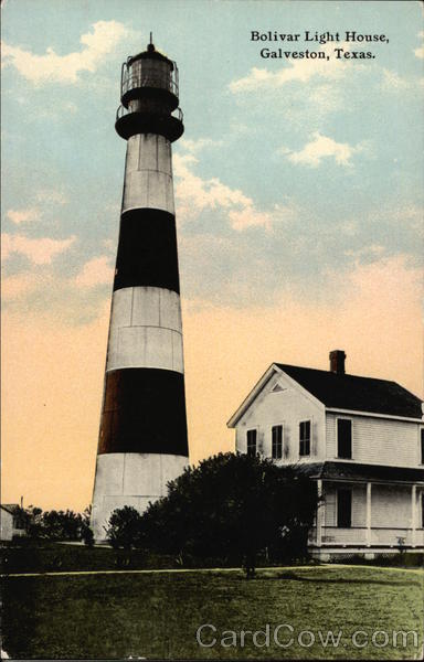 Bolivar Light House Galveston Texas