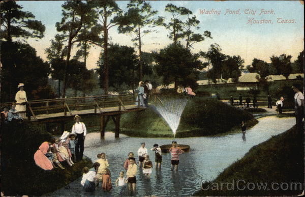 Wading Pond, City Park Houston Texas