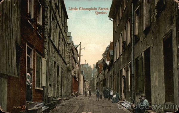 Little Champlain Street Quebec QC Canada