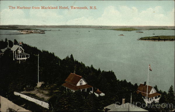 The Harbour View from Markland Hotel Yarmouth NS Canada