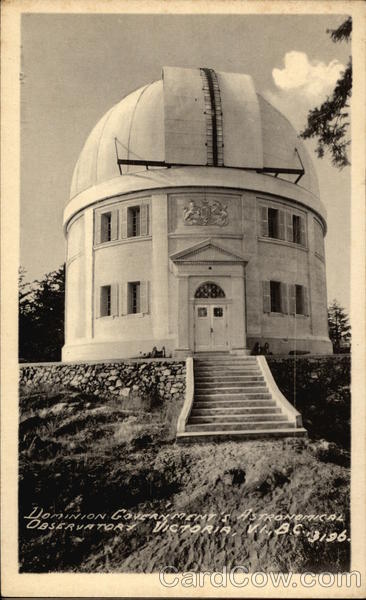 Dominion Government's Astronomical Observatory Victoria BC Canada