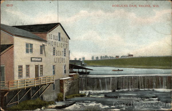 Horlicks Dam Racine Wisconsin