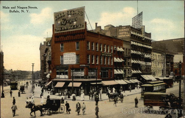 Main and Niagra Streets Buffalo New York