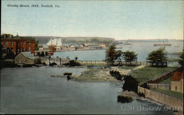 Granby Street 1868 Norfolk Virginia