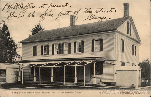 Birthplace of Henry Ward Beecher and Harriet Beecher Stowe Litchfield Connecticut