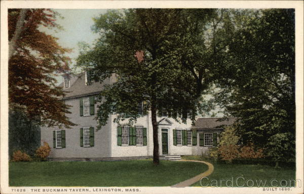 The Buckman Tavern Lexington Massachusetts