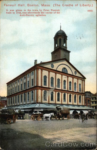 Faneuil Hall Boston Massachusetts