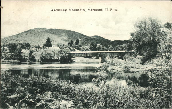 Ascutney Mountain Scenic Vermont