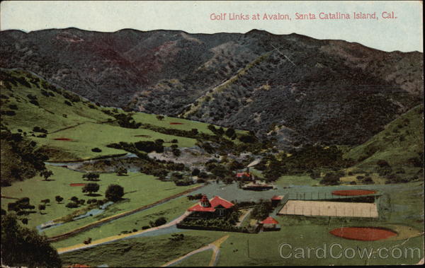 Golf Links at Avalon Santa Catalina Island California