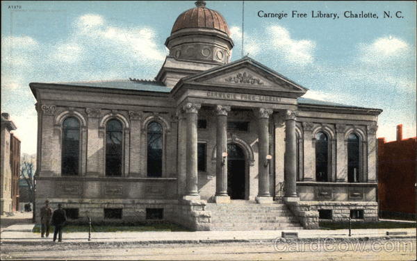 Carnegie Free Library Charlotte North Carolina