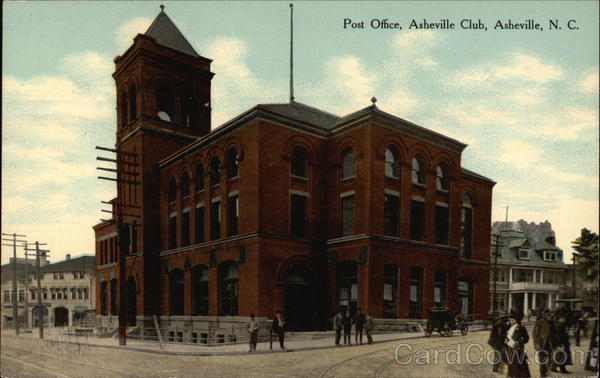 Post Office, Asheville Club North Carolina