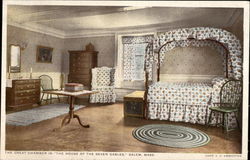 The Great Chamber in "The House of the Seven Gables Postcard