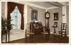 The House of the Seven Gables - Parlor Postcard