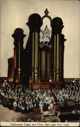 Tabernacle Organ and Choir Postcard