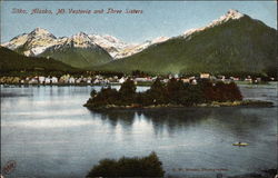 Mt. Vestovia and Three Sisters View Sitka, AK Postcard Postcard