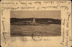 Entrance to Esquimalt Harbor Postcard