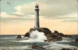 Longships Lighthouse Postcard
