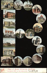 Brown University Buildings Providence, RI Postcard Postcard