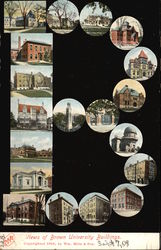 Brown University Buildings Postcard