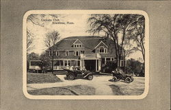 Cochato Club Braintree, MA Postcard Postcard