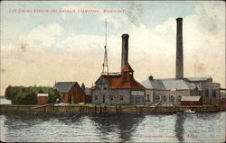 Life-Saving Station and Garbage Crematory Postcard