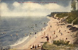 Bay View Park Bathing Beach Postcard