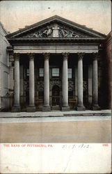 Bank Building Postcard