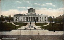 State Capitol Building Columbus, OH Postcard Postcard