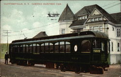 Limited Electric Car Postcard