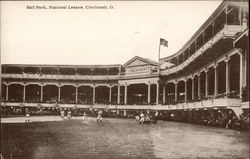 Ball Park, National League Postcard
