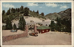 Gateway to Pike's Peak Auto Highway Postcard