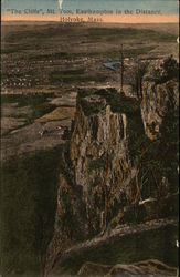 "The Cliffs", Mt. Tom, Easthampton in the distance Postcard
