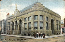 Post Office New Bedford, MA Postcard Postcard