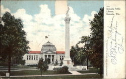 Kenosha Public Library Postcard