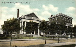 City High School Winston-Salem, NC Postcard Postcard
