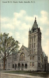 Central M.E. Church, South Asheville, NC Postcard Postcard