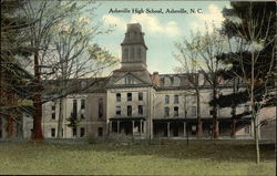 Asheville High School North Carolina Postcard Postcard