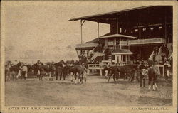 After the Race, Moncrief Park Postcard