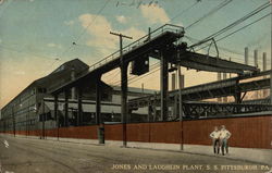 Jones and Laughlin Plant, S. S Pittsburgh, PA Postcard 