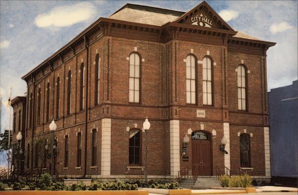 City Hall and Opera House Sandwich Illinois